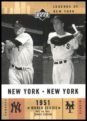 157 Mickey Mantle Bobby Thomson